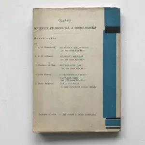 O pramenech vychovatelské vědy, John Dewey