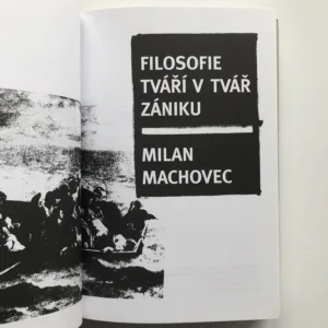 Filosofie tváří v tvář zániku, Milan Machovec
