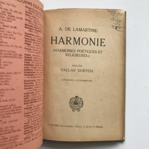 Harmonie, Alfons de Lamartine