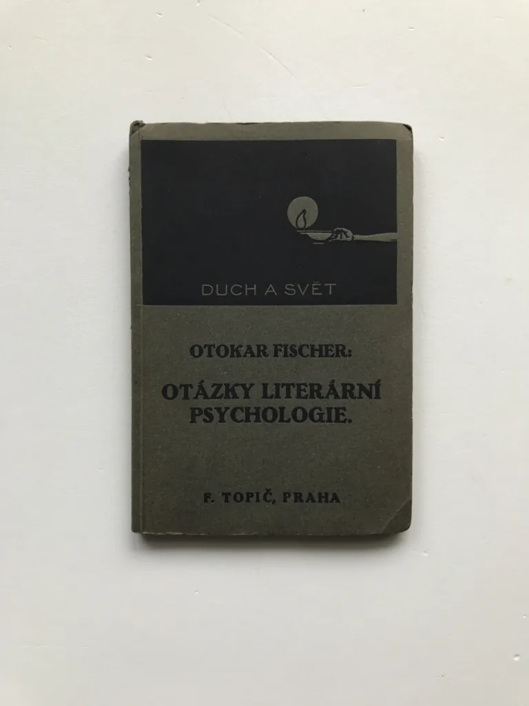 Otázky literární psychologie, Otokar Fischer