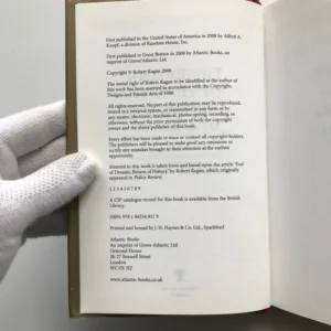 The Return of History and the End of Dreams, Robert Kagan