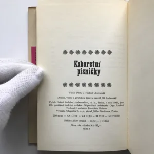 Kabaretní písničky, Václav Pletka, Vladimír Karbusický