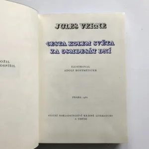 Cesta kolem světa za osmdesát dní, Jules Verne, Adolf Hoffmeister