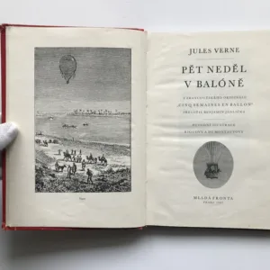 Pět neděl v balóně, Jules Verne