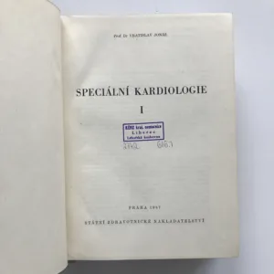 Speciální kardiologie I, Vratislav Jonáš