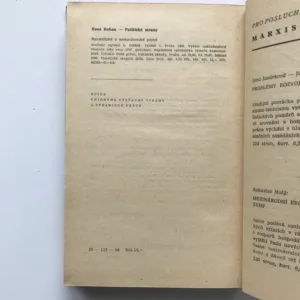 Politické strany (Marxistické a nemarxistické pojetí), René Rohan