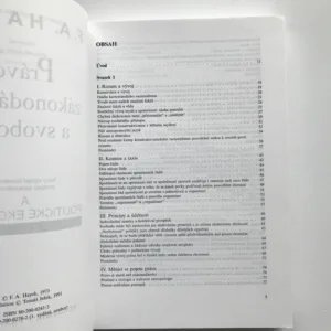 Právo, zákonodárství a svoboda, F. A. Hayek