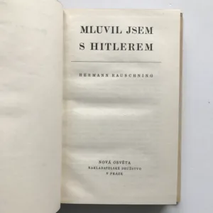 Mluvil jsem s Hitlerem, Hermann Rausching