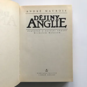 Dějiny Anglie, André Maurois