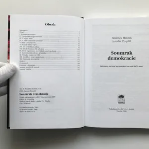 Soumrak demokracie (Reicinovo obranné zpravodajství na cestě KSČ k moci), František Hanzlík, Jaroslav Pospíšil