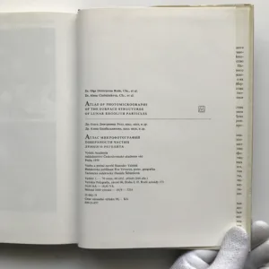 Atlas of Photomicrographs of the Surface Structures of Lunar Regolith Particles, O. D. Rode, A. V. Ivanov, M. A. Nazarov, A. Cimbálníková, K. Jurek, V. Hejl