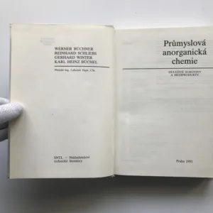 Průmyslová anorganická chemie (Důležité suroviny a meziprodukty), Werner Büchner, Reinhard Schliebs, Gerhard Winter, Karl Heinz Büchel