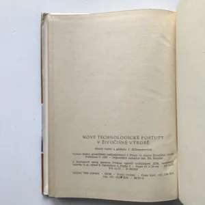 Nové technologické postupy v živočišné výrobě