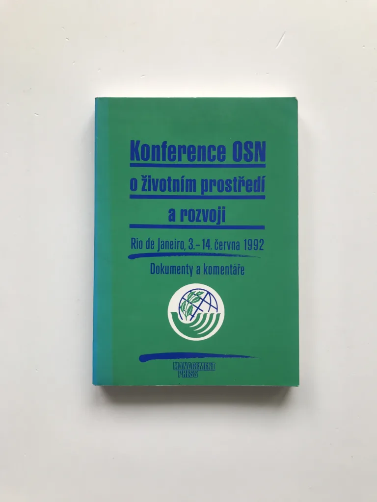 Konference OSN o životním prostředí a rozvoji (Rio de Janeiro, 3.-14. června 1992), Bedřich Moldan
