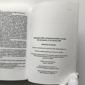 Konference OSN o životním prostředí a rozvoji (Rio de Janeiro, 3.-14. června 1992), Bedřich Moldan