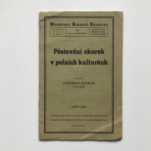 Pěstování okurek v polních kulturách, Jaroslav Kuthan