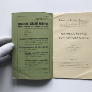 Pěstování okurek v polních kulturách, Jaroslav Kuthan