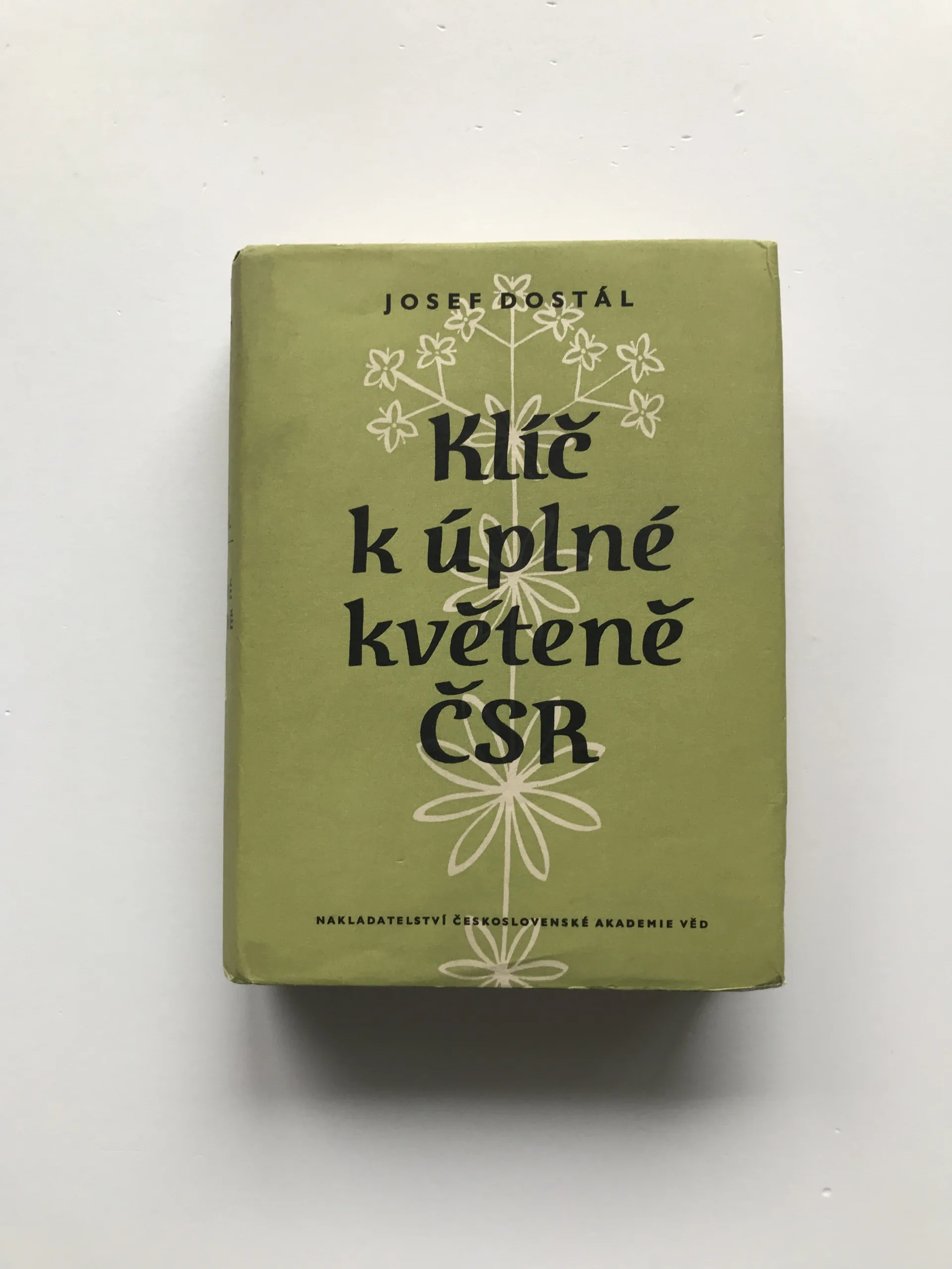 Klíč k úplné květeně ČSR, Josef Dostál, Vlasta Kneblová