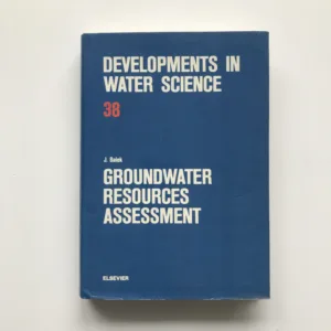 Groundwater Resources Assessment, Jaroslav Balek