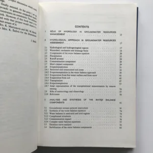 Groundwater Resources Assessment, Jaroslav Balek