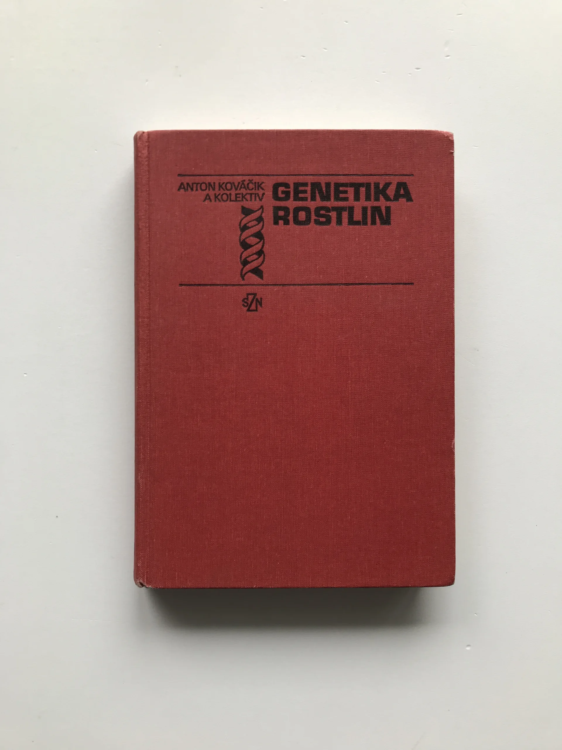 Genetika rostlin, Antonín Kováčik, kolektiv autorů