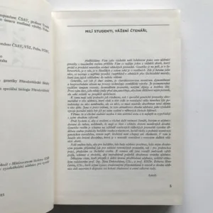 Genetika rostlin, Antonín Kováčik, kolektiv autorů