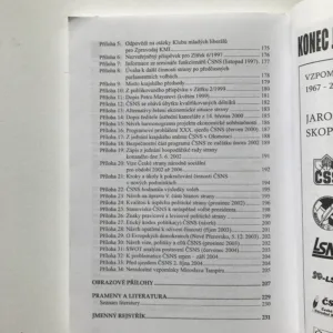 Konec jedné velké strany? (Vzpomínky a analýza 1967-2006), Jaroslav Skopal