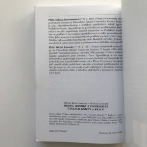 Hroby, hrobky a pohřebiště českých knížat a králů, Milena Bravermanová, Michal Lutovský