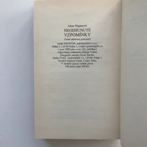 Neodsunuté vzpomínky (Česká zkušenost pohraničí), Alena Wagnerová