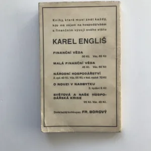 Německý socialismus jako program sudetoněmecké strany, Karel Engliš