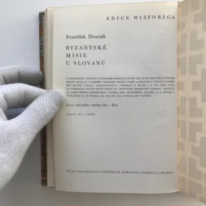 Byzantské misie u Slovanů, František Dvorník