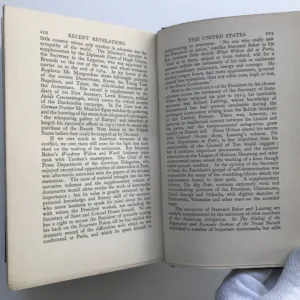 Recent Revelations of European Diplomacy, George Peabody Gooch