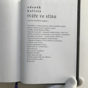 Tváře ve stínu, Zdeněk Kalista