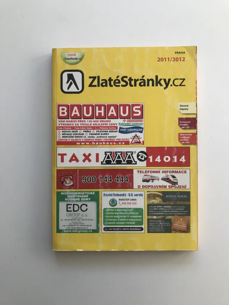 Zlaté stránky 2011/2012 Praha