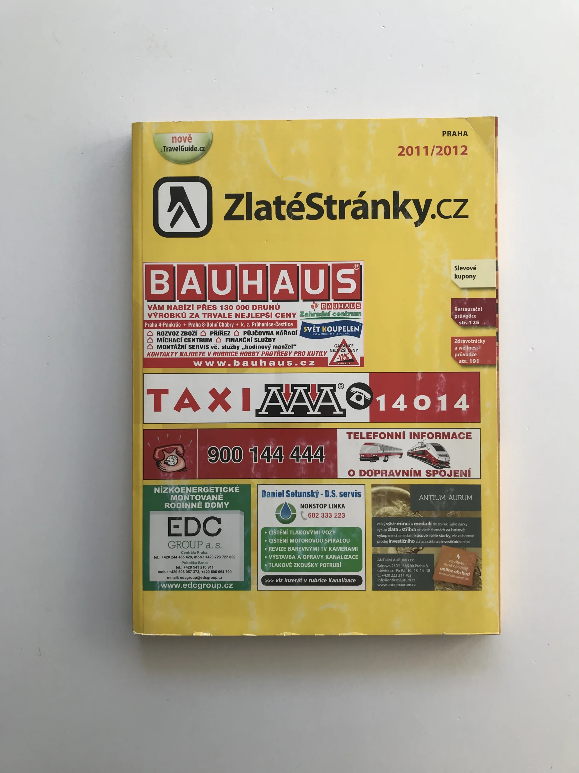 Zlaté stránky 2011/2012 Praha