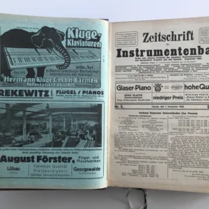 Zeitschrift für Instrumentenbau 1929-1935 (Neúplné)
