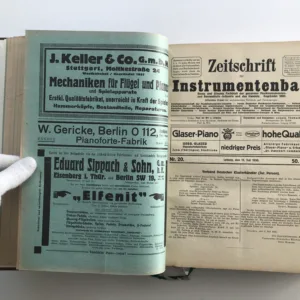 Zeitschrift für Instrumentenbau 1929-1935 (Neúplné)