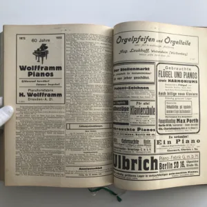 Zeitschrift für Instrumentenbau 1929-1935 (Neúplné)