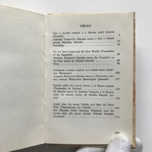 Spis o nových zemích a o Novém světě (Faksimile a výklad plzeňského tisku Mikuláše Bakaláře z roku 1506), Pravoslav Kneidl