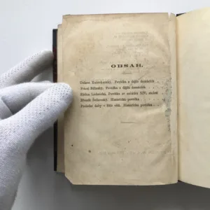 Sebrané spisy, svazek první (Dekret Kutnohorský / Prkoš Bilinský / Slečna Lichnická / Břeněk Švihovský / Poslední doby v Bílé věži), Josef Kajetán Tyl