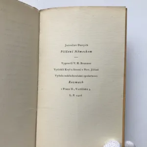 Plížení Německem, Jaroslav Durych