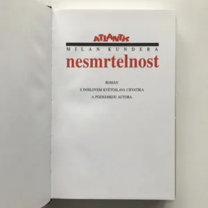 Nesmrtelnost, Milan Kundera
