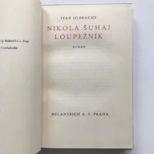 Nikola Šuhaj loupežník, Ivan Olbracht