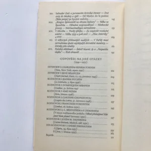 André Breton – Rozhovory (1913-1952), André Parinaud, kolektiv autorů