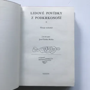 Lidové povídky z Podkrkonoší II (Úkrají východní), Josef Štefan Kubín