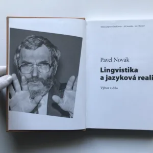 Lingvistika a jazyková realita (Výbor z díla), Pavel Novák