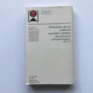 Umění překladu, Jiří Levý