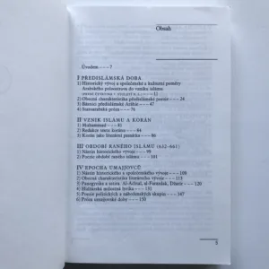 Svět klasické arabské literatury, Jaroslav Oliverius