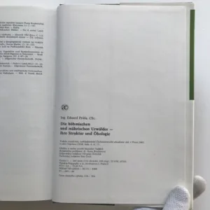 Die böhmischen und mährischen Urwälder – ihre Struktur und Ökologie, Eduard Průša