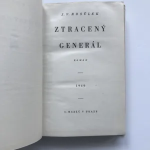 Ztracený generál, Jan Václav Rosůlek, Zdeněk Burian, Adolf Zábranský